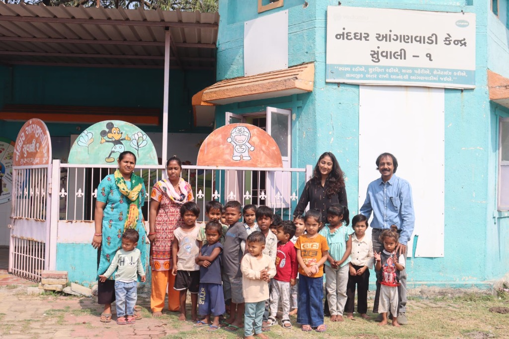 Joint Visit at Nandghar Anganwadi Kendra, Suvali - 1