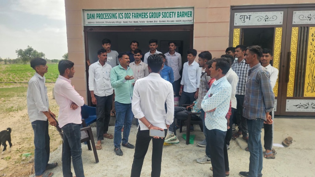 Community Gathering at Dani Processing Farmers Group