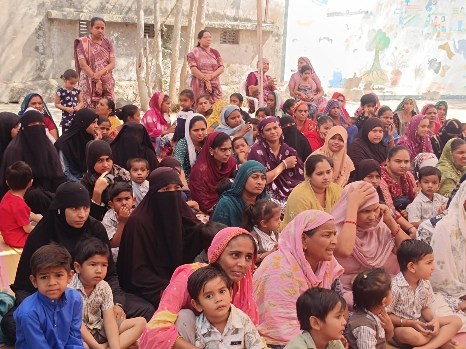 Village Mothers & Women Attending Health Orientation