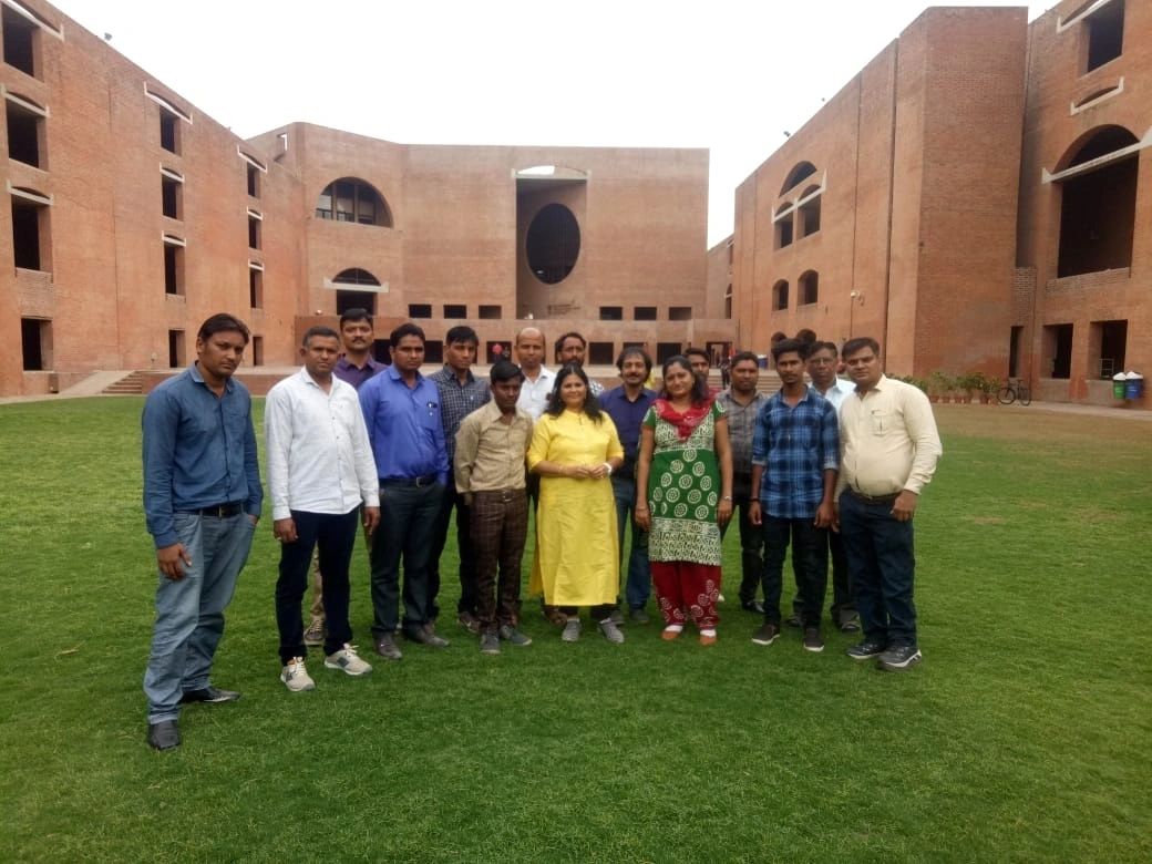 Primary Education & ODF Study Delegation at IIM-A Lawn