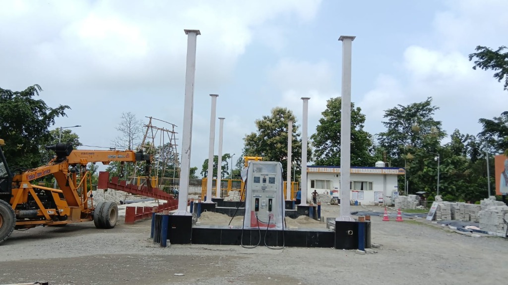 SDRF Filling Station Canopy & Structural Columns
