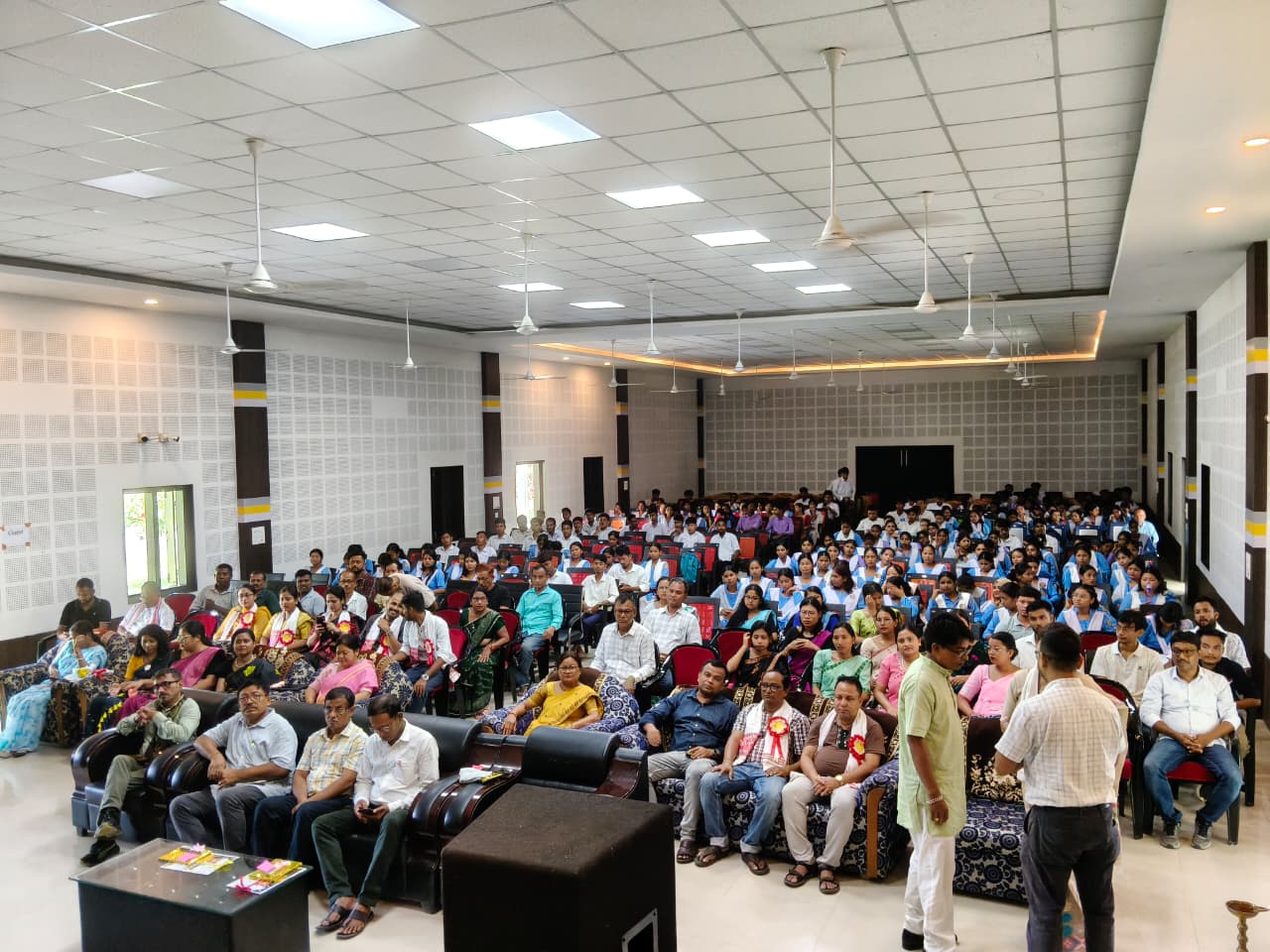 Interactive School Assembly & Educational Discussion with Teachers - Vedanta Oil & Gas & CEDRA - CEDRA Community Work Gujarat