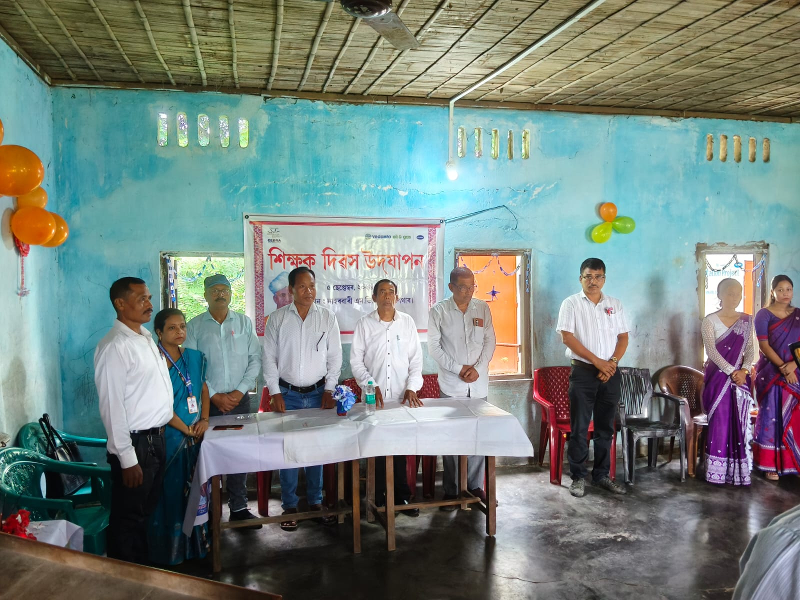 Community Gathering of Teachers, Parents, and Students under Micro Level Intervention (MLI) Project, Assam - CEDRA Community Work Gujarat