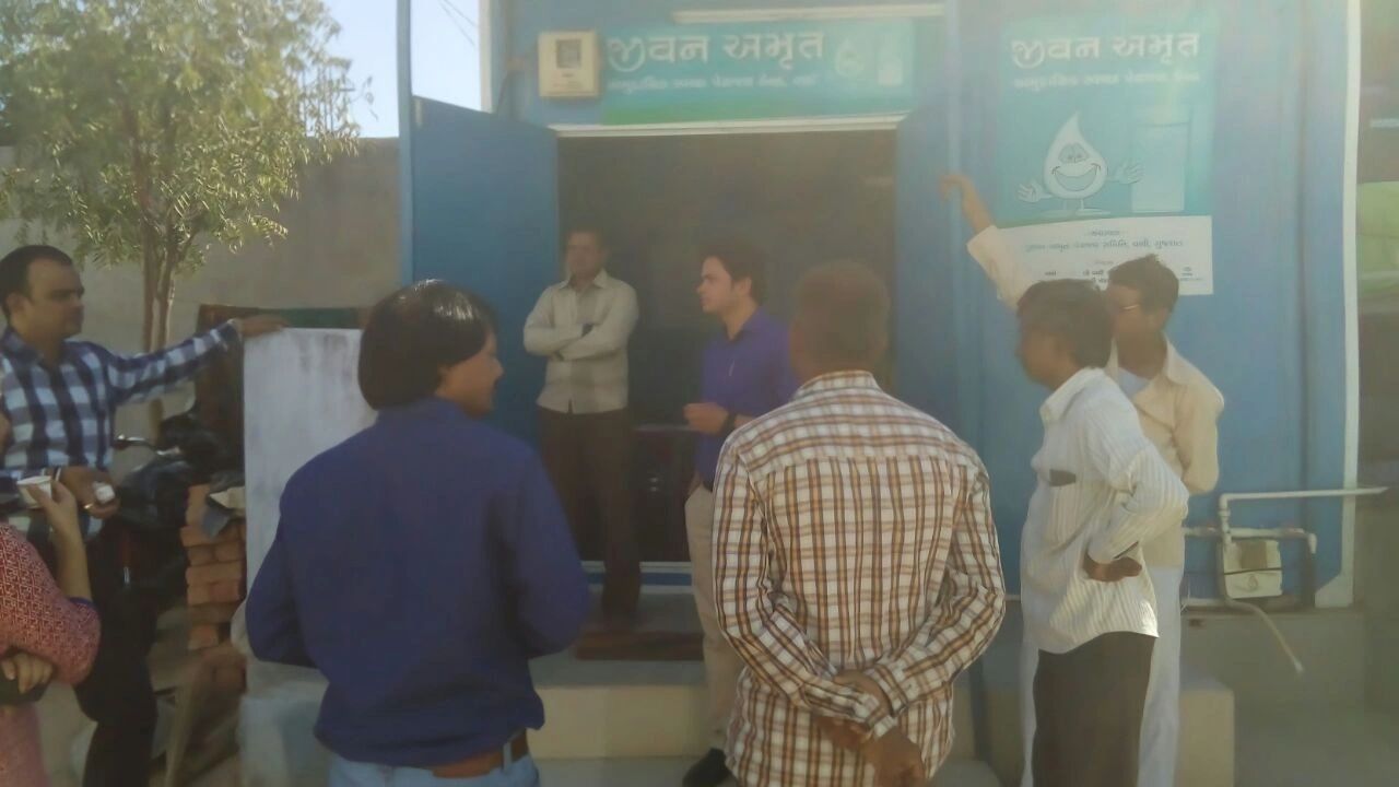Village Safe Drinking Water Dispensing Station